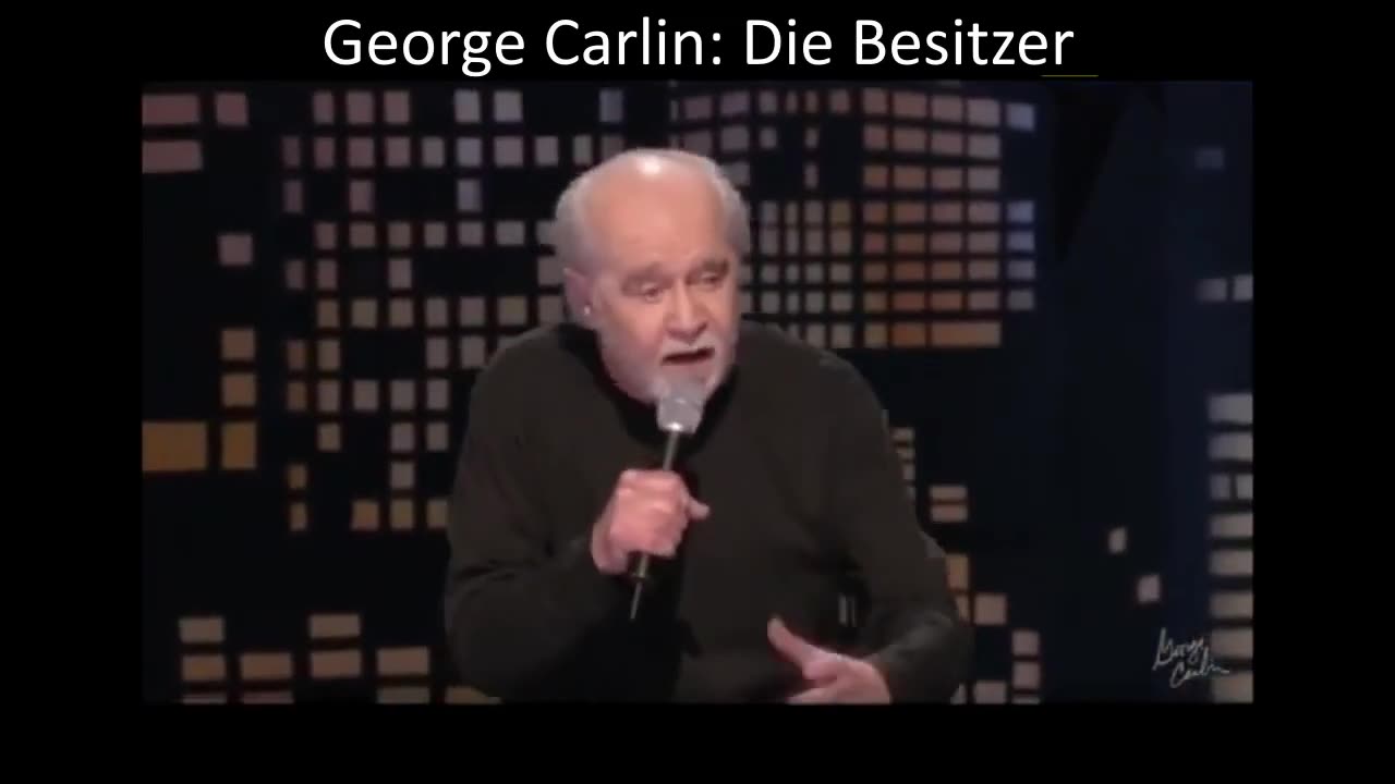 GEORGE CARLIN - DIE BESITZER! SIE BESITZEN DICH! (Deutsche Version)