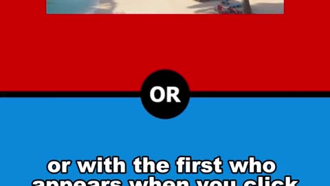 WHAT WOULD YOU RATHER🔴🔵