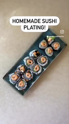 HOMEMADE SUSHI!!!