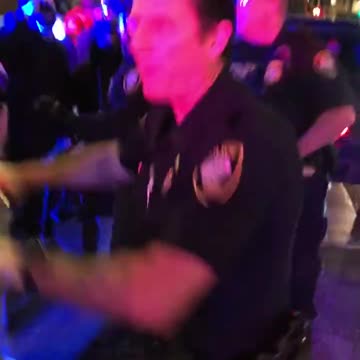 ANITIFA THUGS INCREASE AGGRESSION AS POLICE NOT ALLOWED PROPPER RESPONSES