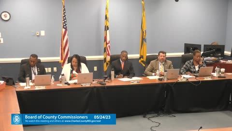 Commissioner Bowling Comments May 24