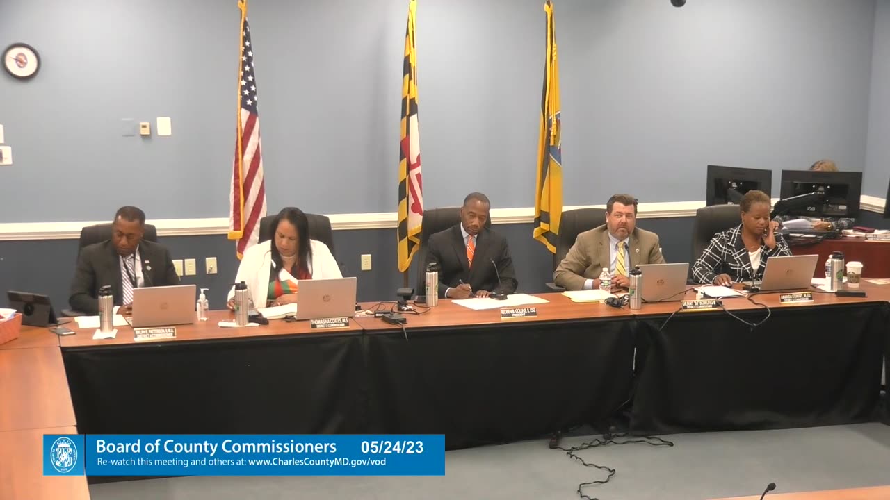 Commissioner Bowling Comments May 24