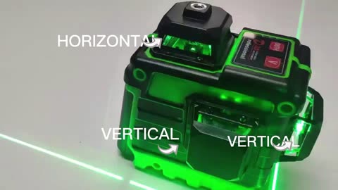 Laser Level 12 Lines 3D level Self-Leveling Horizontal and Vertical