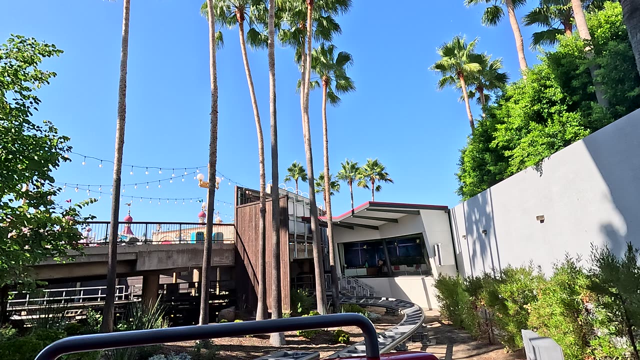 GoPro video of IncrediCoaster at Disney California Adventure Horizon Lock Off