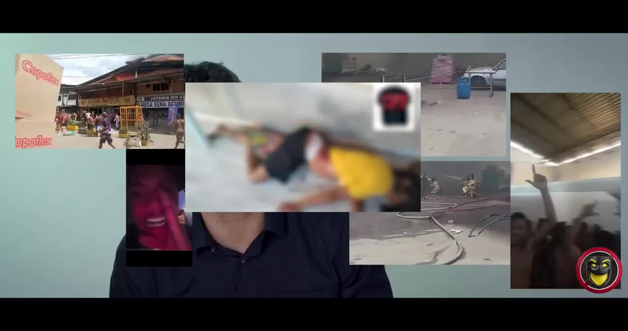 Bandidos comemorando a "vitória" do Presid... Lul@