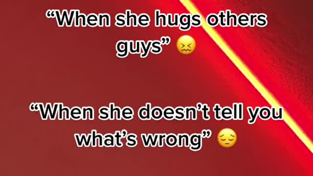 Things that makes boys angry