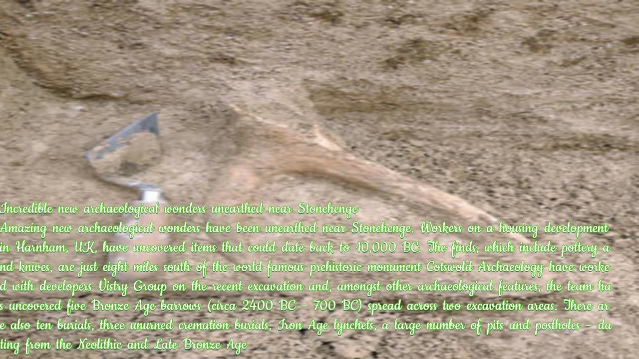 New Stone Hedge Found