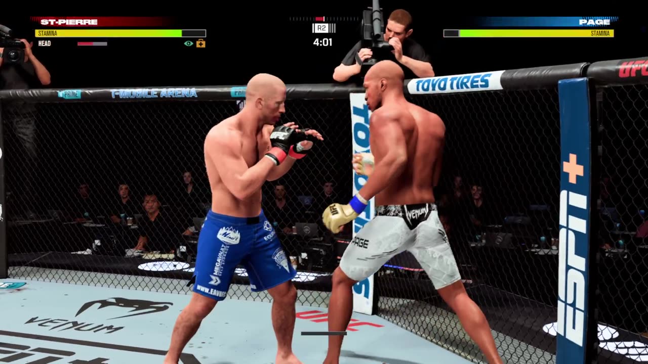 Micheal Venom Page VS Georges ST-Pierre | UFC 5 Gameplay