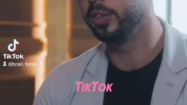 Andrew Tate on Brain Damaging TikTok