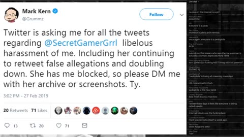 2019-02-27 - Intro to Secret Gamer Girl - Mad at the Internet