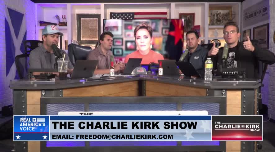 Kari Lake joins Charlie Kirk to talk about what is going on with the elections