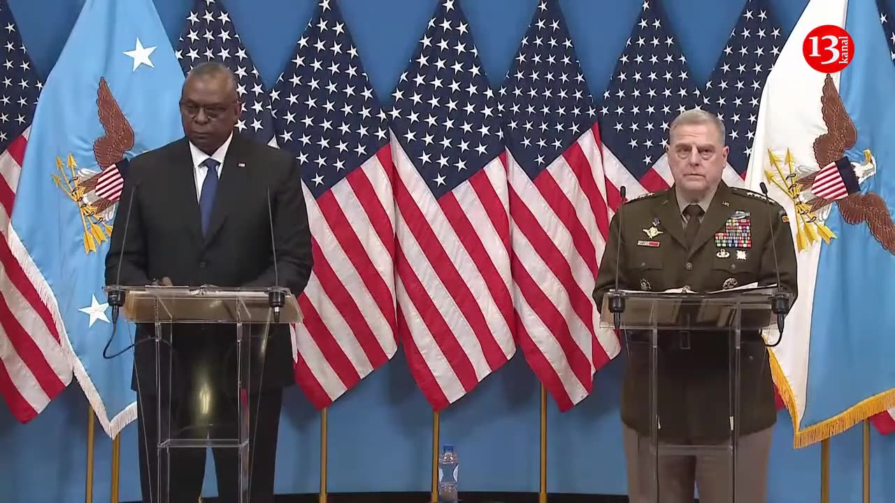 News conference by U.S. Secretary of Defense Austin after NATO meeting(720p)