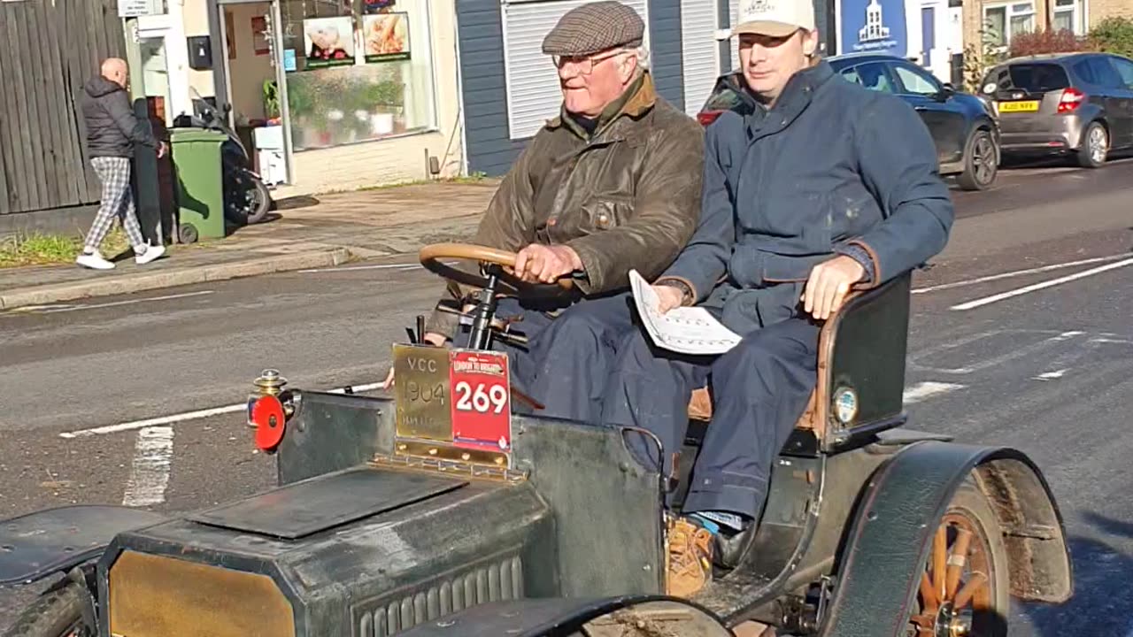 London to Brighton Veteran Car Run 05.11.2023. Vid058 #veterancarrun