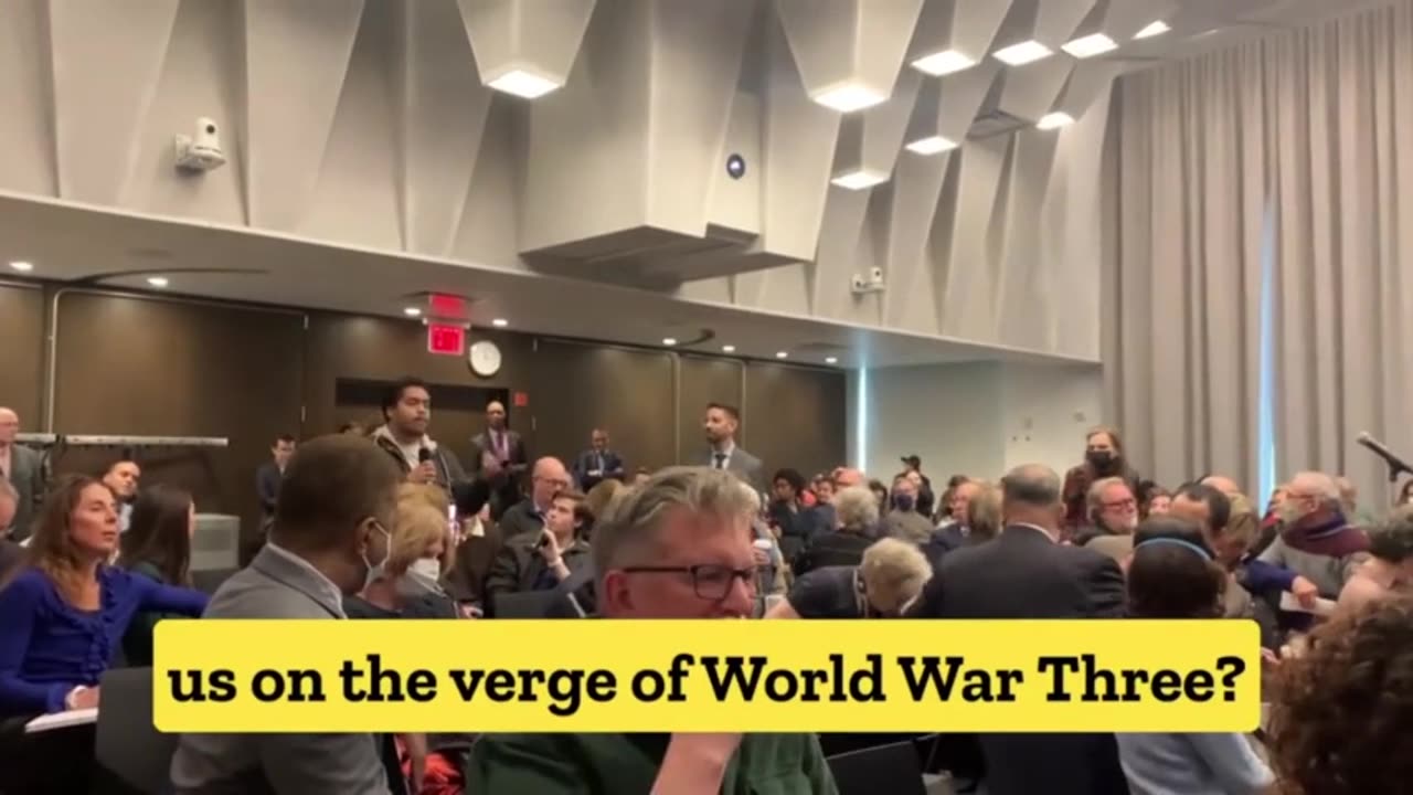 Spine Tingling Indy Journo Jose Vega Confronts Pro-war Media Execs To Their Smug Faces