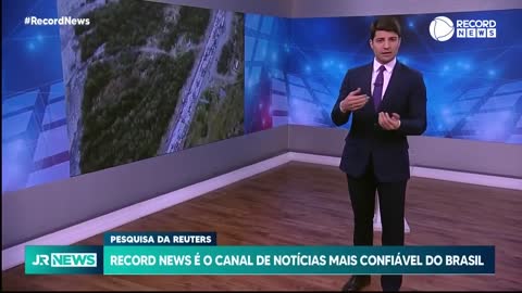 Record News é o canal de notícias mais confiável do Brasil, segundo pesquisa da Reuters