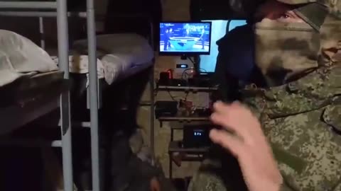 トクマクのロシア軍地下兵舎
