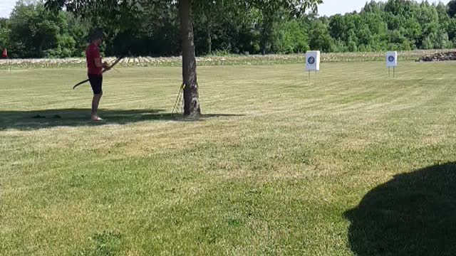 Archery practice