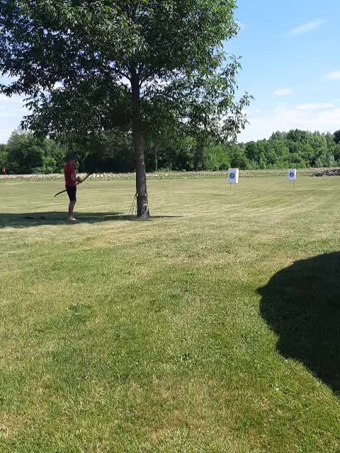 Archery practice