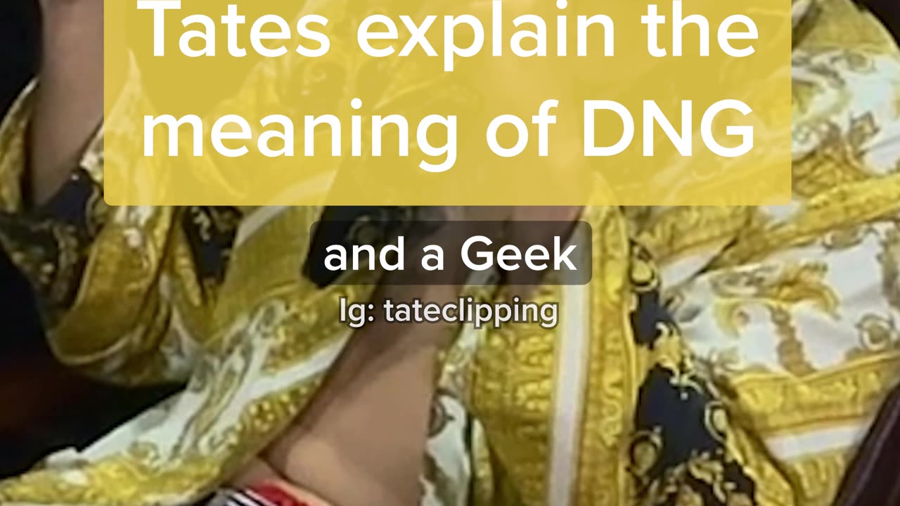 Tates explain the meaning of DNG