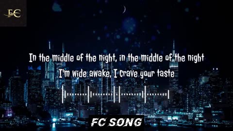 Middle Of The Night - Elley Duhé Song ( Slowed+Reverb+Lyrics )