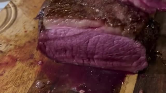 Let’s here them “Raw” comments on this perfectly cooked tri-tip
