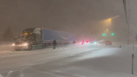 🚨BREAKING: Buffalo | NY there was a big snowstorm with thunder