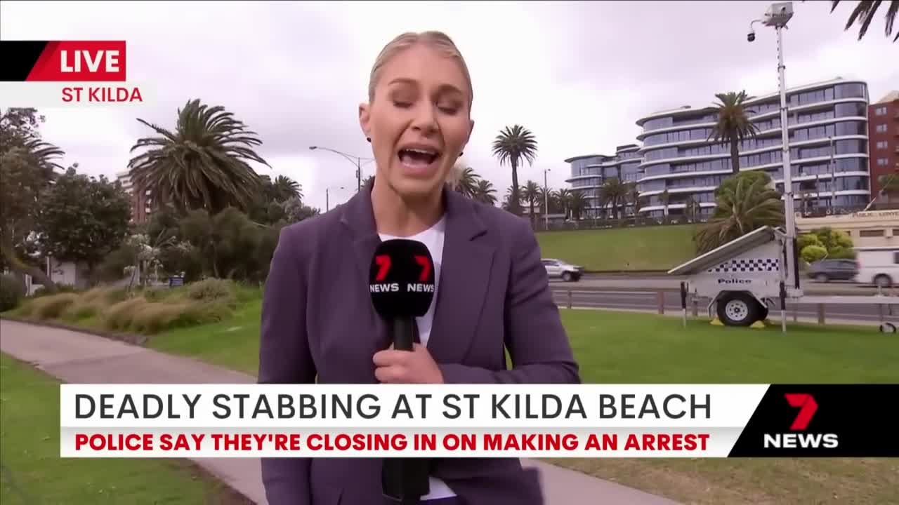 Young tradie killed in front of horrified families on St Kilda Beach