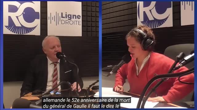 allemande le 52e anniversaire de la mort du général de Gaulle il jaut le dire le