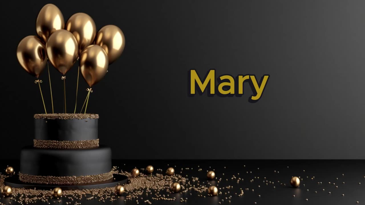 Happy Birthday MARY