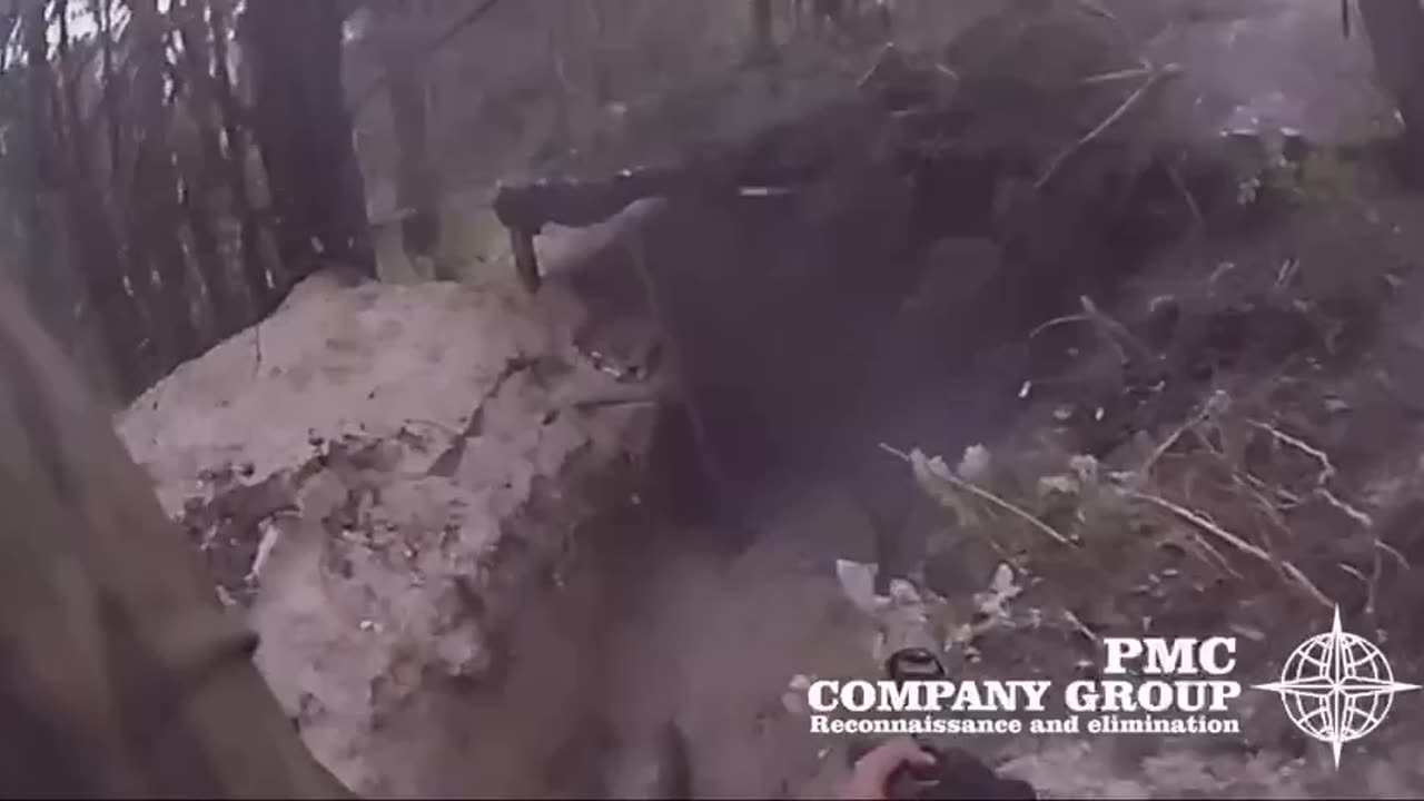 Clearing Russian Lines in the Forests of Luhansk