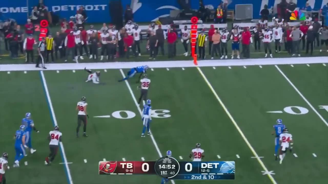 Tampa Bay Buccaneers vs. Detroit Lions HIGHLIGHTs 1ST-QTR NFC Divisional Playoffs - 1_21_2024