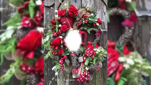 New and unique Christmas wreath ideas