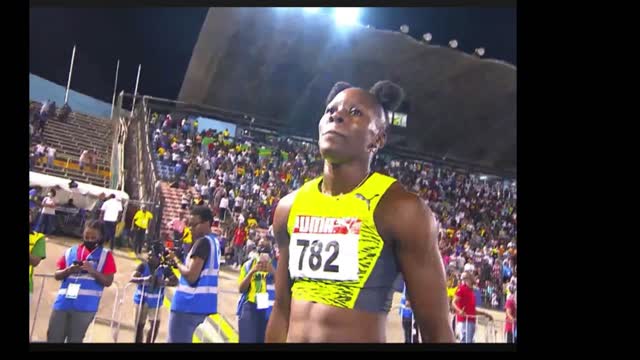 Shericka Jackson Stunned Elaine Thompson-Herah at Jamaica championships