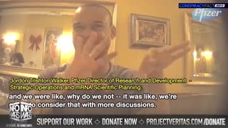 Project Veritas Exposes Pfizer Director Admitting Big Pharma Engineered Pandemic