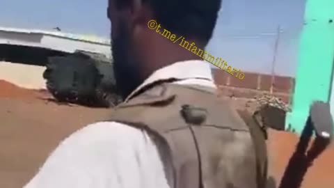 Sudanese Rebels Captured Military Vehicles