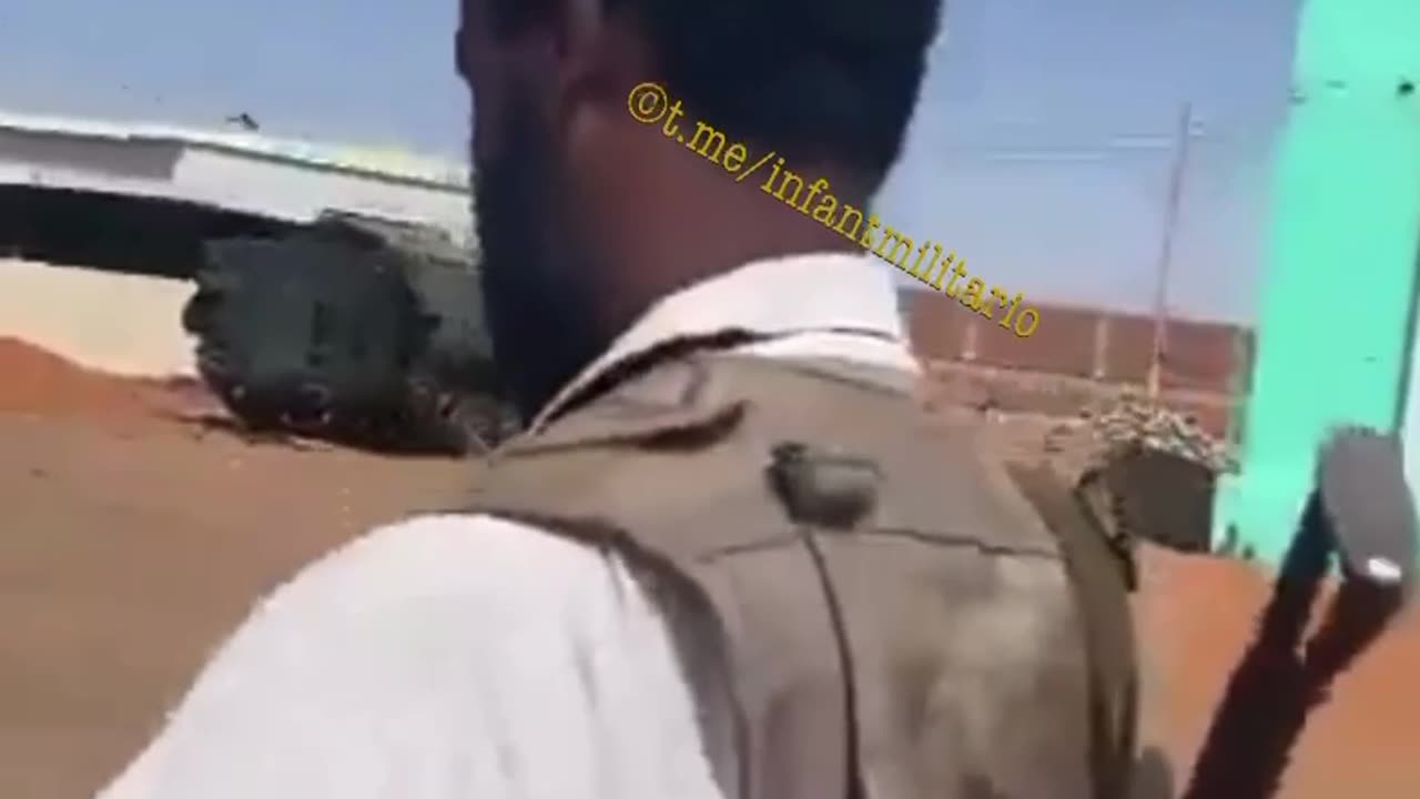 Sudanese Rebels Captured Military Vehicles