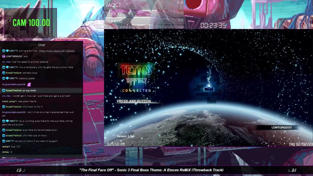 [2.2.23, 4 parts Another Disaster Stream EMPTY VOD] Low Tier God is live on kick! 00_01 [5190c]