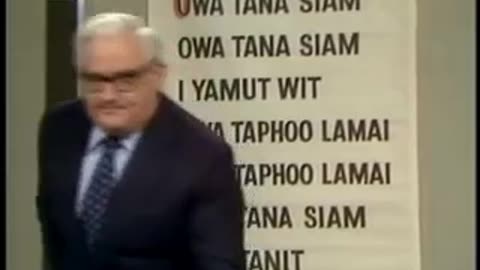 The Two Ronnies - Mispronunciation Sketch