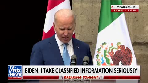 Biden Addresses Classified Documents Found From His Time As VP