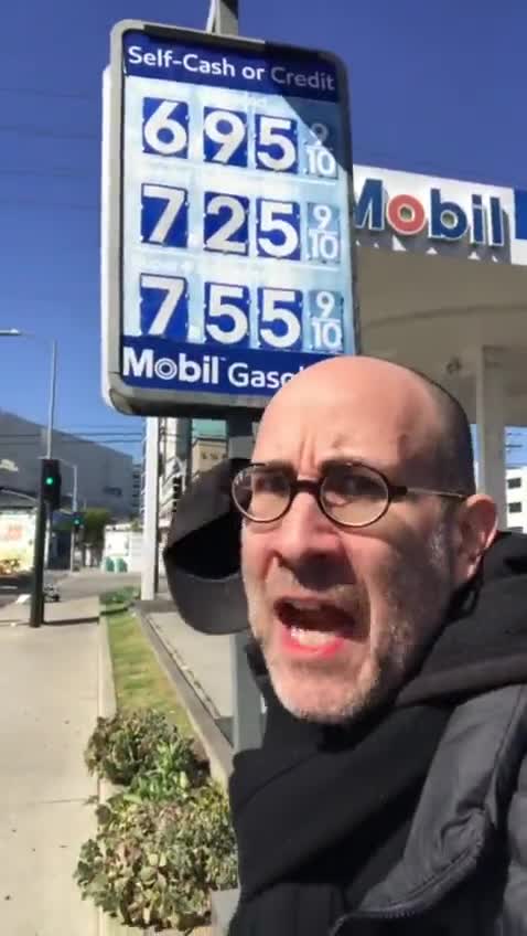 Liberals Just Noticed Gasoline Prices