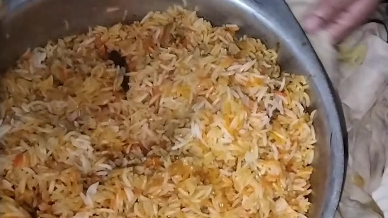 Home made Bombay biryani