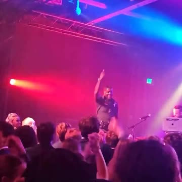 Officer Carter busting some moves at a prom!