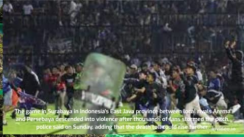 At least 174 die after riot and stampede at Indonesian football match