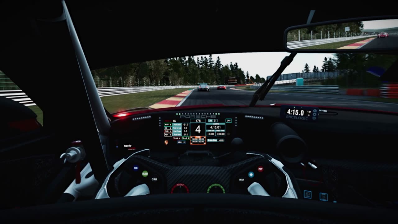 Trying to match race pace in cold tyres Assetto Corsa Competizione 1.9