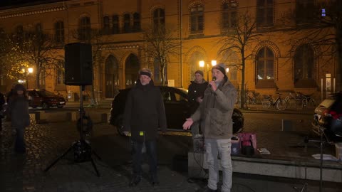 Greifswald - Dieter - Die Gedanken sind frei und Beendigung der Veranstaltung 14-11-2022