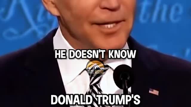 Biden never saw that coming