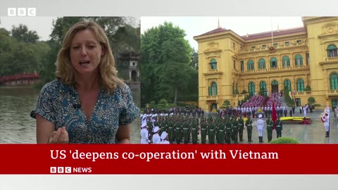 US signs historic deal with Vietnam - BBC News