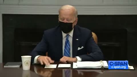 Biden: "57, excuse me. 570, excuse me. I don't wanna read it, I’m not sure I got the right number.."