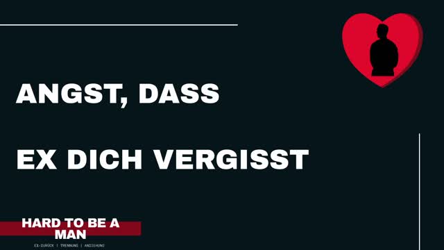 Angst, dass Ex dich vergisst (Ex-zurück / Kontaktsperre)