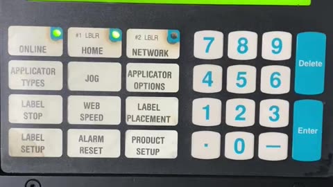 CTM Tamp or Wipe On Pressure Sensitive Label Applicator